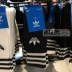 Adidas cỏ ba lá khăn dưới ba cặp vớ thể thao màu đen và trắng cao vớ nhà nước S21489 S21490