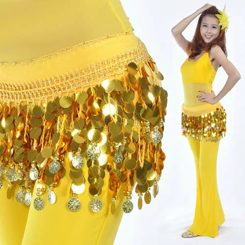 Ремень для начинающих, длинные монеты, шифоновая практика