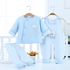 Bộ đồ cotton cho bé Quần yếm cotton Bộ đồ cotton ba mảnh mỏng bé trai và bé gái ấm áp quần áo trẻ em quần áo năm mới - Phù hợp với trẻ em