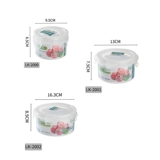 Dragon Shida Xiaoyuan Fresh Box согнутая коробка 300 мл 680 мл 1200 мл может наложить LK-2001-02