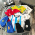 Trẻ em vừa và nhỏ quần áo cậu bé mùa hè 2018 mới ngắn tay áo + quần short World Cup thể thao và giải trí thiết lập hai mảnh phù hợp với Phù hợp với trẻ em
