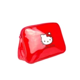 Hello Kitty, hello kitty, милая красная водонепроницаемая большая косметичка, вместительная и большая сумка-органайзер, принт