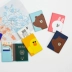 Hộ chiếu hộ chiếu ở nước ngoài Hộ chiếu Nhật Bản Hàn Quốc phiên bản Hàn Quốc dễ thương của gói hộ chiếu phim hoạt hình gói bảo vệ tài liệu - Túi thông tin xác thực bao hộ chiếu đẹp Túi thông tin xác thực
