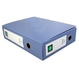 Deli 5604 Файл -ящик A4 Пластиковая коробка Файл Ширина с информационной коробкой с папком толщиной 75 мм.