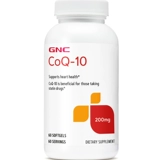 Спосочная доставка US GNC Acidozyme Q10 200 мг 60 зерна упаковки Q-10 Антиоксидант сердца сердца.