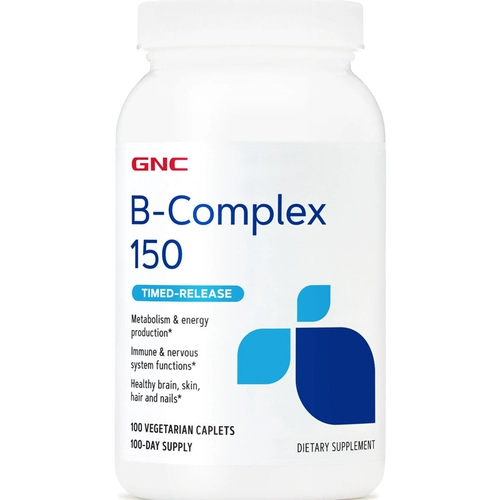 Spot US GNC Smooth -Release BIG150 Композитный витамин B Семейство VB Group 100 Таблетки высокого содержания не ложится спать поздно