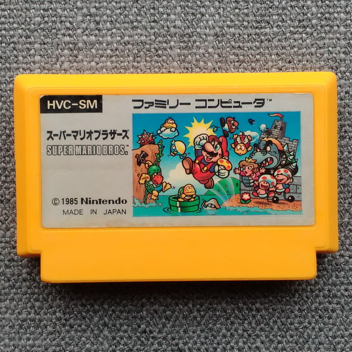 1985  FC SUPER MARIO BROTHERSTHE ETERNAL CLASSIC OF THE MARIO ø