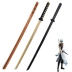 COS Anime Gintama Toya Hồ Thanh Kiếm Gỗ Thanh Kiếm Gỗ Iaido Kendo Cosplay Thanh Kiếm Đạo Cụ Vũ Khí Đồ Trang Trí 