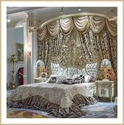 Barrett Châu Âu nóng Ý phong cách baroque biệt thự sang trọng nặng nề phòng ngủ nội thất phòng ngủ quý tộc gió đôi - Bộ đồ nội thất
