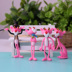 Blind Box Blind Bag Dalang Pink Leopard Nhảy Tiger Little Doll Cô gái Trái tim Trang trí máy tính để bàn Trang trí bánh sinh nhật trang trí phòng khách nhà ống Trang trí nội thất