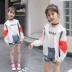 Cô gái mặt trời bảo vệ quần áo 2018 mùa hè mới Hàn Quốc phiên bản của bảo vệ UV trẻ em mùa hè trẻ em quần áo chống nắng áo khoác mỏng Áo khoác
