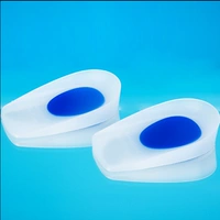 包邮 mất sức khỏe silicone gót đau đế sau khi gót đờm đờm mềm Shu nam giới và phụ nữ nửa pad đau lót giày siêu mỏng