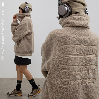 taobao agent CryingCenter Double-sided velvet keep warm jacket