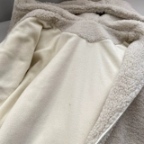 Зимняя бархатная толстовка с капюшоном, куртка, бархатный бюстгальтер-топ