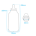 ULTRA GEAR Thể Thao Ngoài Trời Chạy Cầm Tay Mềm Chai Nước Ấm Đun Nước Mềm 350 ml bình nước thể thao cho xe đạp Ketles thể thao
