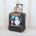 Túi chống nước trường hợp xe đẩy dễ thương túi xách nam và nữ vali công suất lớn PU da mềm hộp du lịch túi lên máy bay vali xiaomi passport Va li