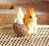 Nhật Bản xác thực Epoch thỏ mochi kẹo Đồ chơi búp bê cảnh cực kỳ để làm trang trí trứng - Capsule Đồ chơi / Búp bê / BJD / Đồ chơi binh sĩ mô hình hoạt hình trung quốc Capsule Đồ chơi / Búp bê / BJD / Đồ chơi binh sĩ