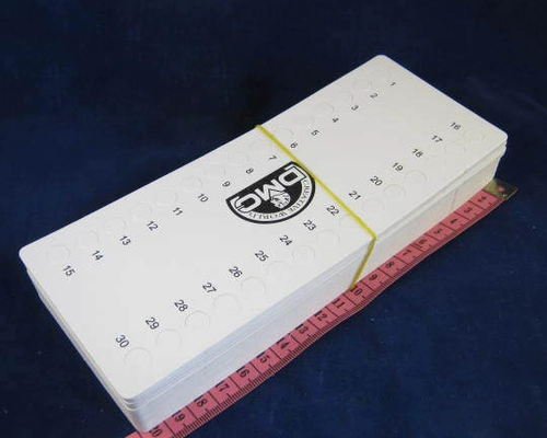 1-20 отверстий DMC Blank Tangent Board Tant-Stitch Emelcodery Line Настройка трехмерной линии вышивки вышивки.