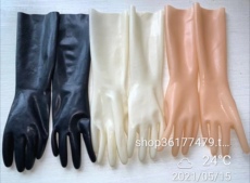 Перчатки для йоги 长版乳胶短手套