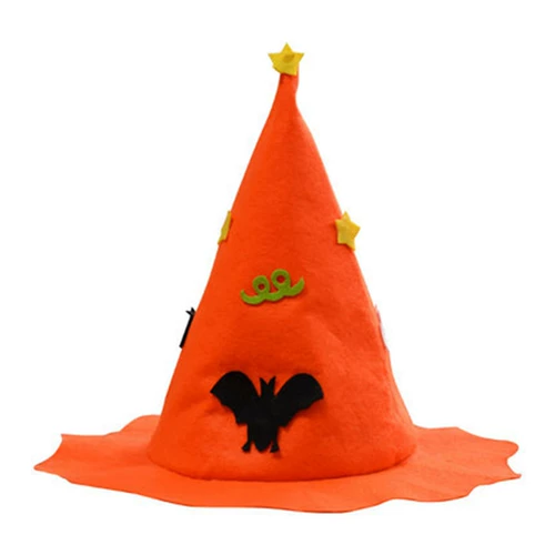 Декор из нетканого материала, шапка для детей и взрослых, аксессуар для волос, xэллоуин, выпускной вечер