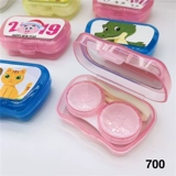 Очки, коробка, мультяшное милое зеркало, невидимая банка для хранения, 12 года