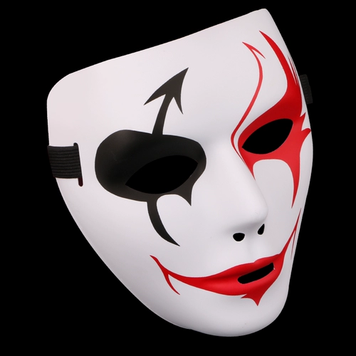 Белая маска подходит для мужчин и женщин, xэллоуин, выпускной вечер, ручная роспись