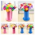 Maogen hoa mẫu giáo trẻ em handmade TỰ LÀM câu đố cha mẹ và con sáng tạo chậu hoa chậu giáo viên món quà kỳ nghỉ