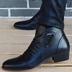 Khởi động của nam giới Người Anh Martin khởi động của nam giới giày cao để giúp thời trang Hàn Quốc khởi động ngắn khởi động người đàn ông giản dị của Martin giày Giày ống