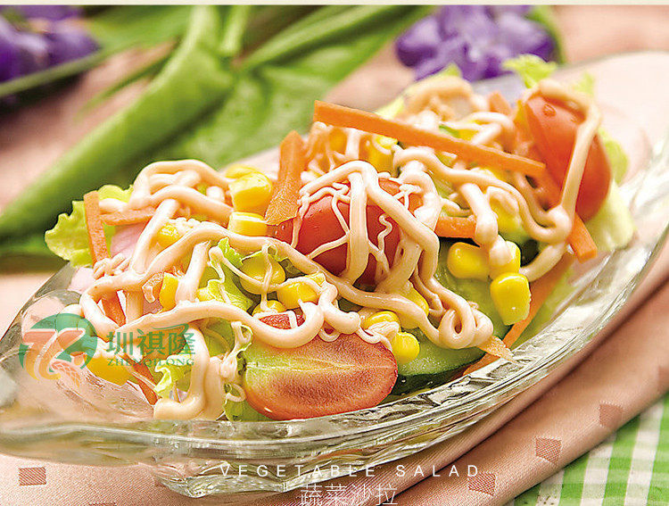 百利香甜沙拉酱袋装沙律酱汉堡酱料用调料1000克