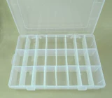 Коробка для хранения, пластиковые бусины, 24 ячеек