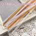 Gỗ DIY tóc handmade phụ kiện kẹp tóc công cụ cộng đồng Hàn Quốc nhập khẩu có độ nhớt cao vàng nóng chảy keo dài dính 23 cm - Công cụ & vật liệu may DIY móc áo len cho người lớn Công cụ & vật liệu may DIY