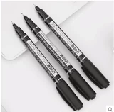 Deli 6824 Mark Pen Black Double Head Толстая голова и масляная картина для картины крючок CD Maraed Pen