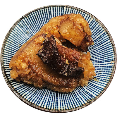 米曰秘制酱肉粽4个640g纯手工新鲜现做大肉粽子定制2份顺丰包邮