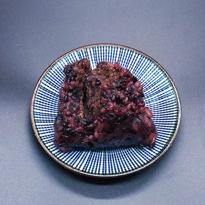 米曰血糯豆沙粽4个720g手工甜粽子手工新鲜现做定制2-3份顺丰包邮