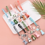 Кукла, брелок, динозавр, подвеска, украшение на сумку для влюбленных, лягушка