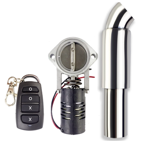 Посмотрите на серую машину, выхлопную трубу автомобиля, модифицированную спортивную машину, уличный эхолот, выхлопную трубу, регулируемый выпускной клапан с дистанционным управлением