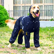Chó áo mưa chó lớn bốn chân quần áo không thấm nước trùm đầu đầy đủ gói poncho tùy chỉnh thú cưng quần áo mèo chó quần áo - Quần áo & phụ kiện thú cưng