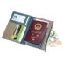 Túi đựng hộ chiếu bằng da đa năng Túi ID nam Du lịch nước ngoài ví thẻ túi dây kéo siêu mỏng túi đeo chéo nữ hàn quốc Túi thông tin xác thực