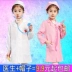 Trẻ em y tá nhỏ quần áo bác sĩ nghề nghiệp chơi mẫu giáo trang phục biểu diễn trang phục Halloween áo trắng đồ thể thao trẻ em Trang phục