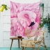 Châu âu và Mỹ Tấm Thảm Treo Vải Nền Vải Khăn Trải Bàn Flamingo Hàn Quốc INS Phòng Ngủ Trang Trí Phòng Vải Thảm Trang Trí 98