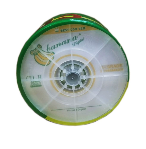 Banana CD_R VCD Air Disk Mp3 Car Music CD Non -Destructive Air Disc Music Blank Disc 700MB