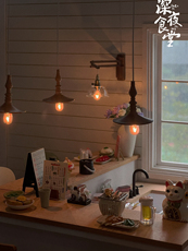 bjd场景道具娃屋 玩具】吊灯/折叠壁灯/灯架/氛围感/带线需要插电 6分微缩娃屋摆件 Soybean Bian Bu