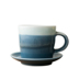 Handmade Gradient Bắc Âu Gốm Coffee Cup Dish Pull Cup Cup Cà phê Châu Âu Sản phẩm duy nhất Cà phê Cup Saucer Coffee Ware phin cafe inox Cà phê