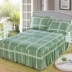 Tinh nhung khăn trải giường bông giường Coral váy 1,5 m 1,8 m Lay Phương pháp ba mảnh giường nhung bìa trượt - Váy Petti Váy Petti