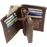 Бумажник, японская универсальная ключница с молнией, кожаный кошелек