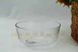 丽尊 Корейский хрустальный стеклянный салат Микроволновый чаша Супер прозрачный сплошной цвето