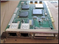 SCSI-карта sun 501-7490 x4422a-2 双口网卡 双口scsi卡
