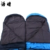 Yuqing ngoài trời di động túi ngủ người lớn mùa thu và mùa đông dày chống ẩm bốn mùa cắm trại ấm trong nhà lều cotton túi ngủ