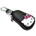 Túi da cao cấp dễ thương kitty móc túi nữ Hàn Quốc sáng tạo dễ thương xe chìa khóa túi nữ khóa thìa eo ví đựng móc khóa Trường hợp chính