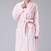Áo choàng tắm áo choàng ngắn nữ mùa hè khăn bông nguyên liệu mùa xuân và mùa thu người lớn tay áo thấm tắm Nhật Bản phong cách áo tắm mỏng phần Night Robe